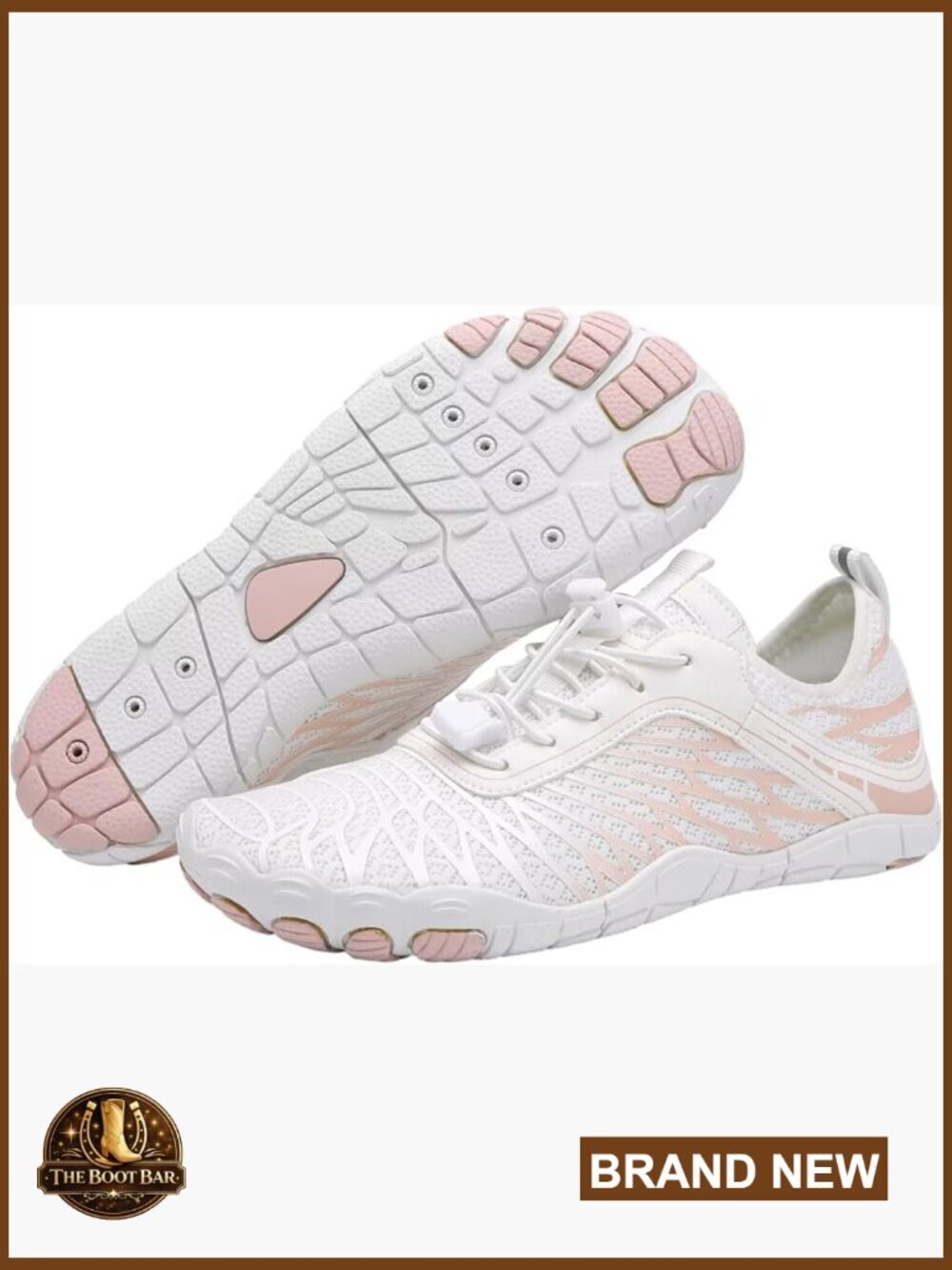 Barefoot Trail Running Shoes Waterproof Non-Slip Wide Toe Box Hiking Sneakers